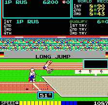 Track And Field Arcade Video Game