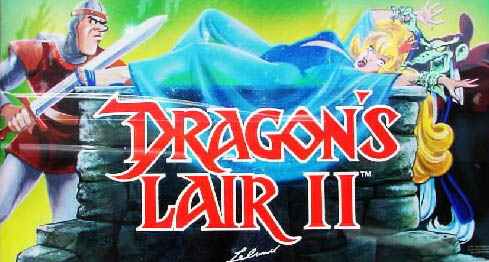 Dragon's Lair 2 Video Arcade Game of 1983 by Cinematronics