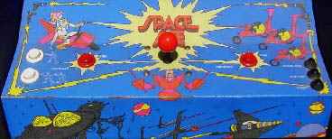 Space Ace Video Arcade Game of 1983 by Cinematronics