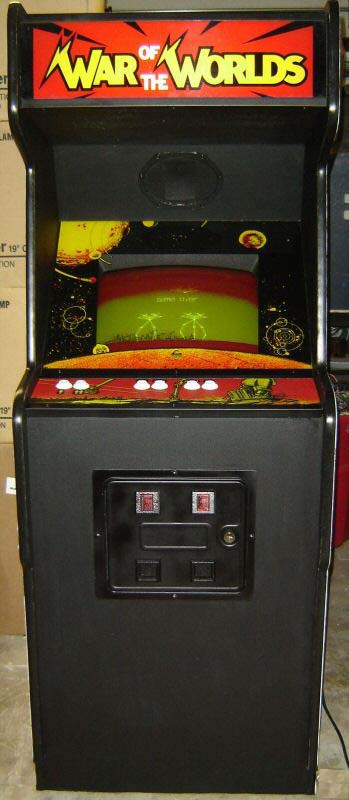 War Of The Worlds Video Arcade Game by Cinematronics