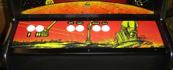 War Of The Worlds Video Arcade Game by Cinematronics