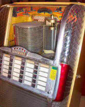 ROCKOLA Rocket Jukebox Model 1432 - Photo