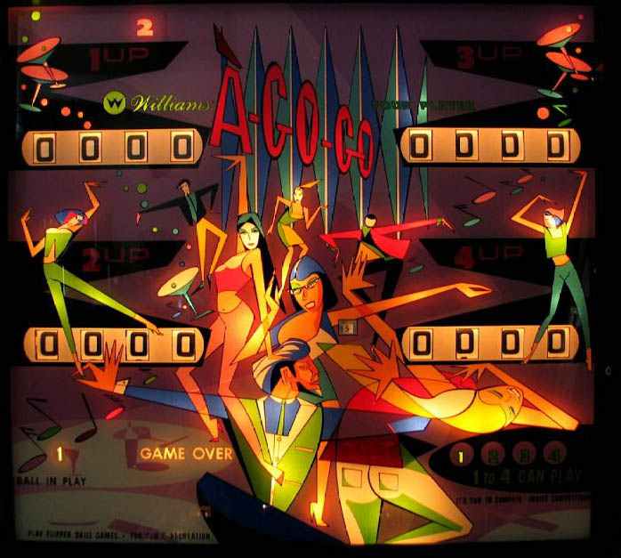 A-Go-Go Pinball By Williams