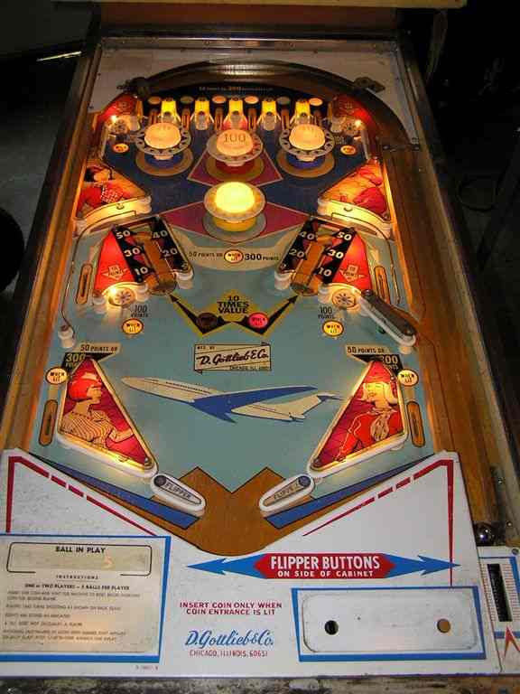 Airport Pinball By Gottlieb - Image