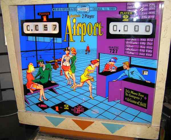 Airport Pinball By Gottlieb - Image