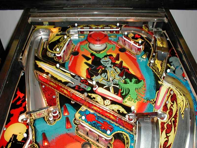 Black Knight Pinball By Williams - Photo