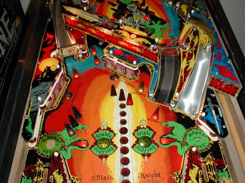 Black Knight Pinball By Williams - Photo