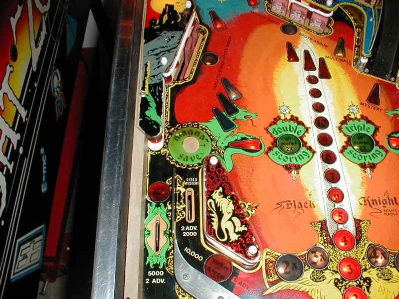 Black Knight Pinball By Williams - Photo