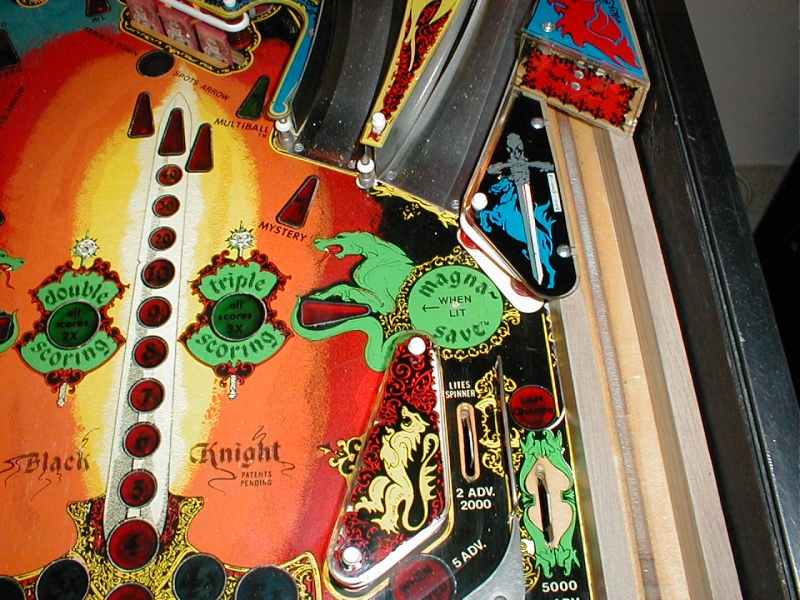 Black Knight Pinball By Williams - Photo