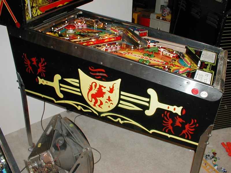 Black Knight Pinball By Williams - Photo