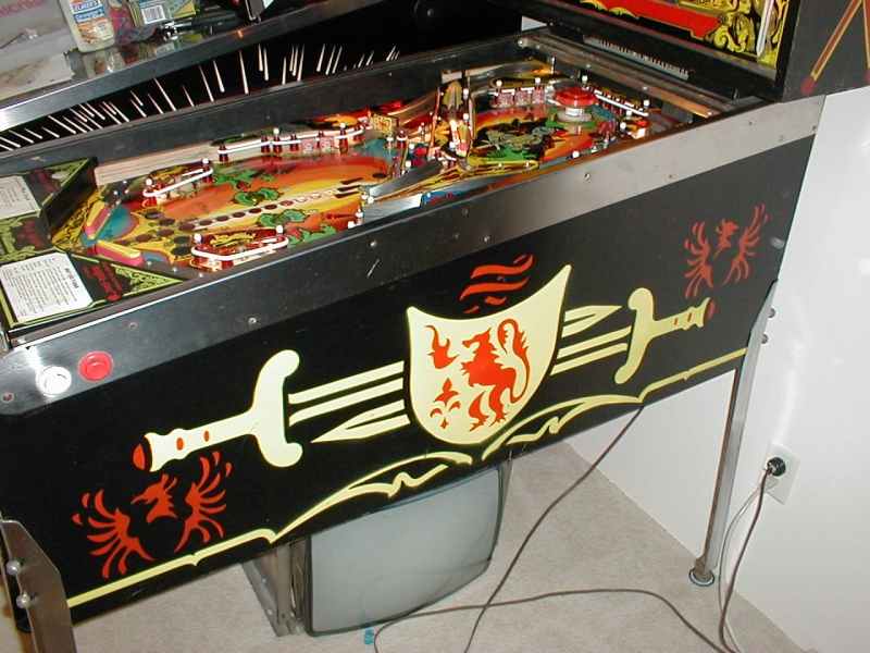 Black Knight Pinball By Williams - Photo