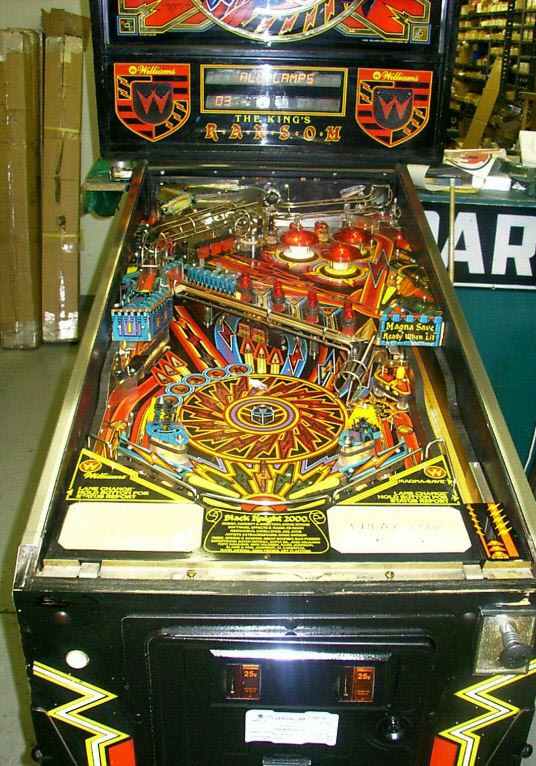 Black Knight 2000 Pinball By Williams - Photo