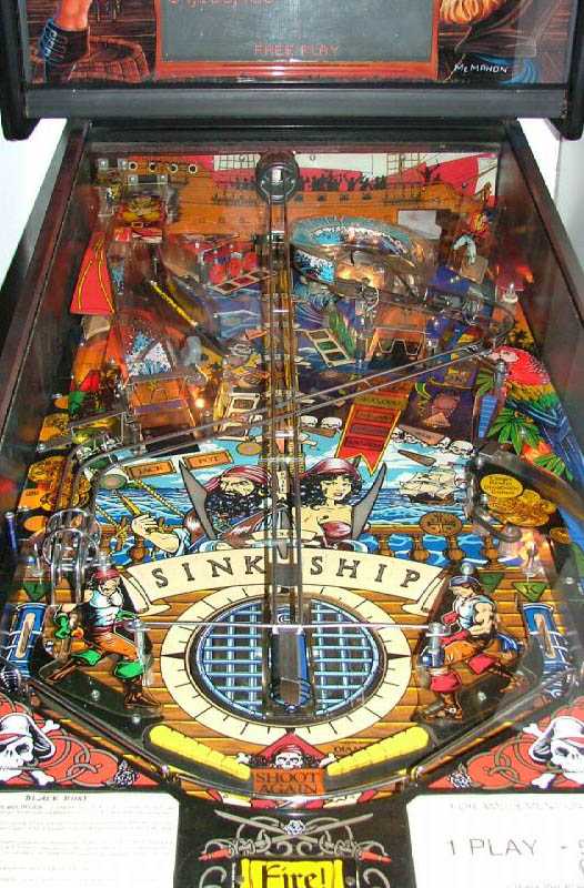 Black Rose Pinball By Bally - Photo