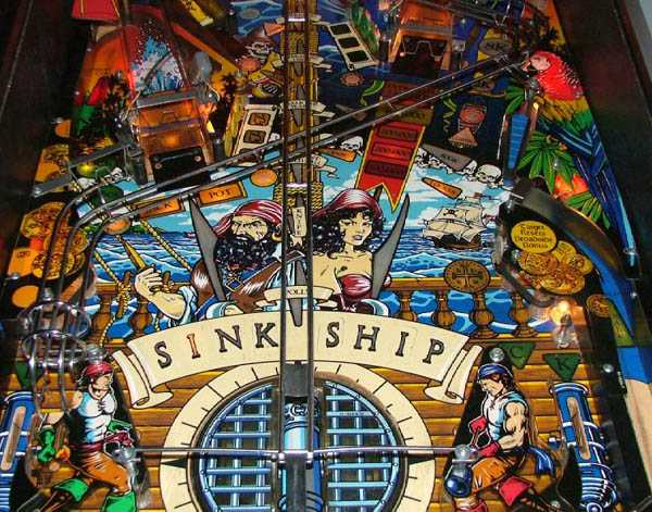 Black Rose Pinball By Bally - Photo