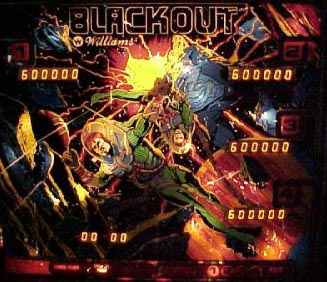 Blackout Pinball By Williams of 1980 - Photo