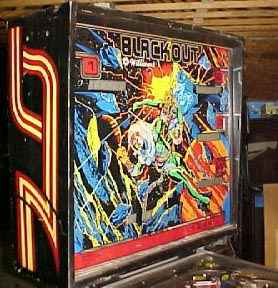 Blackout Pinball By Williams of 1980 - Photo