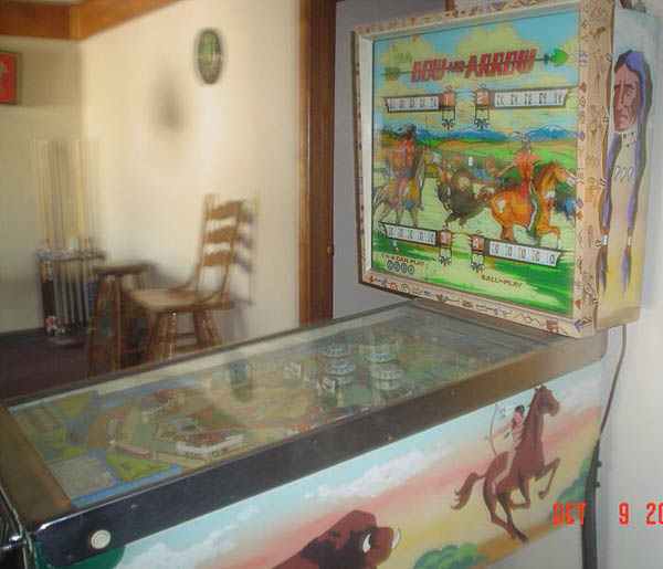 Bow & Arrow Pinball By Bally - Photo