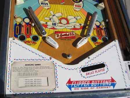 Bowling Queen Pinball By Gottlieb - Image