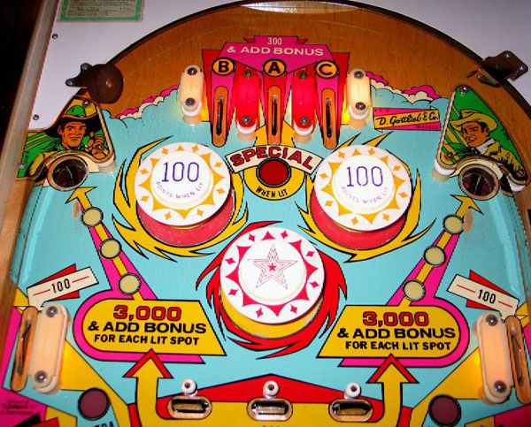 Bronco Pinball By D. Gottlieb & Company - Photo