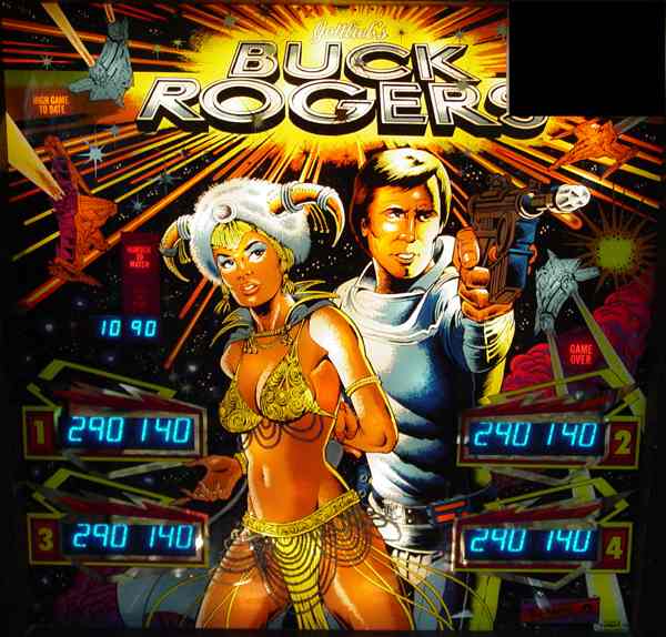 Buck Rogers Pinball - Pinball Image
