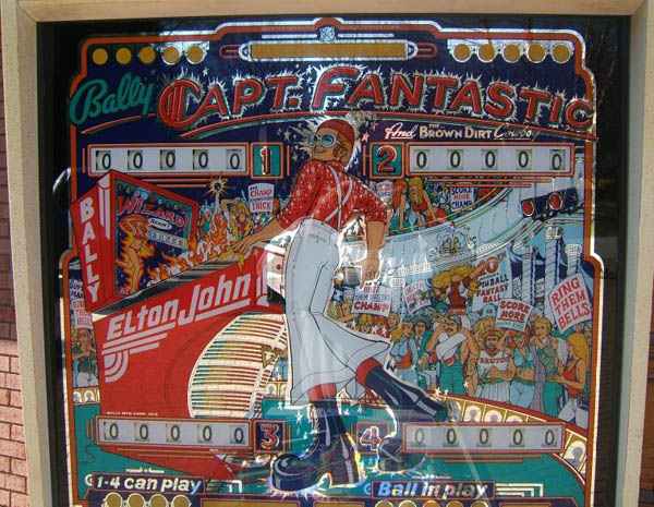 Captain Fantastic - Pinball Machine Image