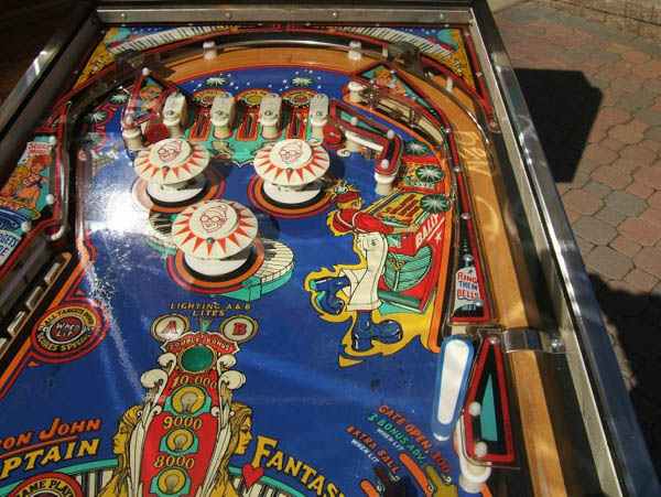 Captain Fantastic - Pinball Machine Image