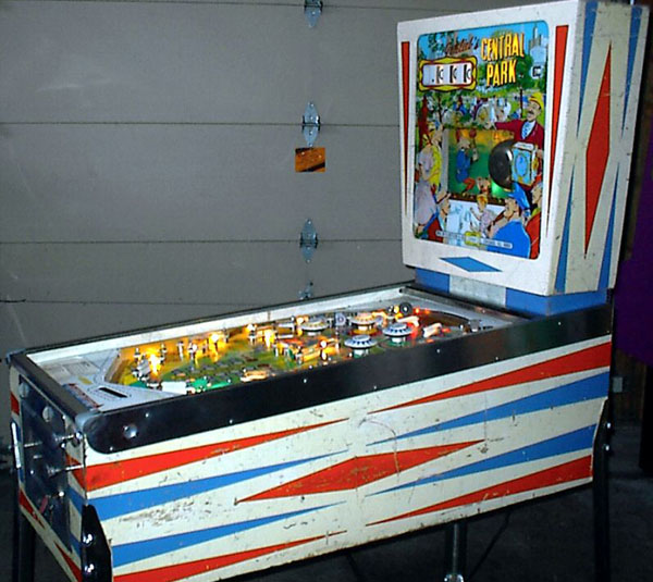 Central Park Pinball By Gottlieb - Photo