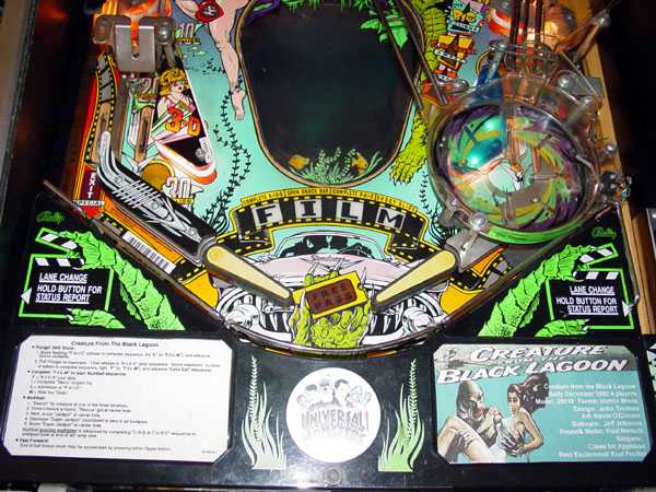 Creature From The Black Lagoon - Pinball Image