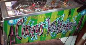 Cirqus Voltaire - Pinball Image