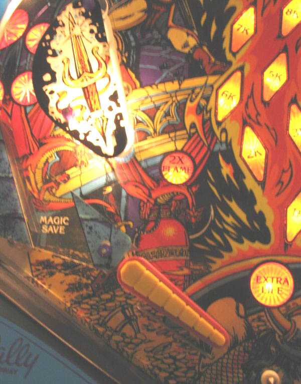 Dungeons & Dragons Pinball By Bally - Photo