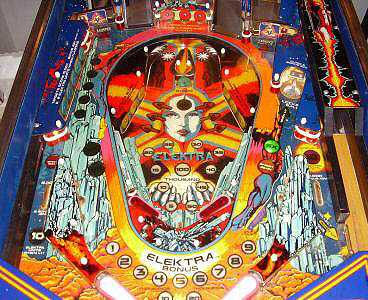 Elektra Pinball By Bally - Photo