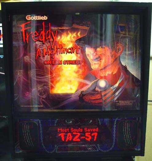 Freddy A Nightmare On Elm Street Pinball By Gottlieb - Photo