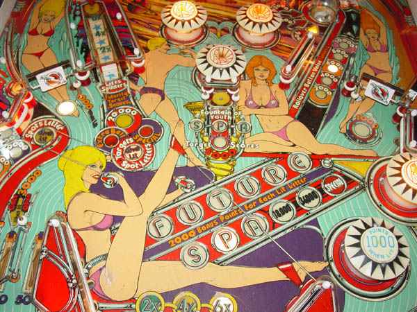 Future Spa Pinball By Bally - Photo