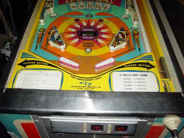Gin Pinball By Chicago Coin - Photo