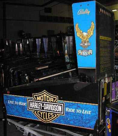 Harley Davidson Pinball By Bally - Photo