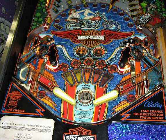 Harley Davidson Pinball By Bally - Photo
