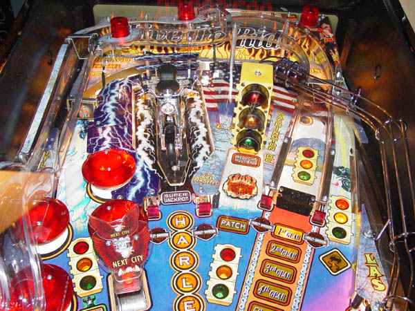 Harley Davidson 3rd Edition Pinball By Stern - Photo