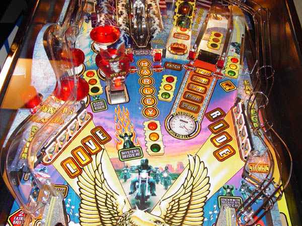 Harley Davidson 3rd Edition Pinball By Stern - Photo