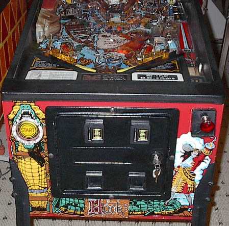 Hook Pinball By Data East - Photo