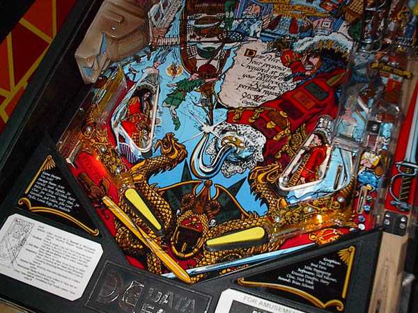 Hook Pinball By Data East - Photo