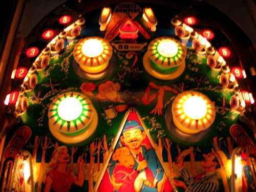 Hurdy Gurdy Pinball By D. Gottlieb - Photo