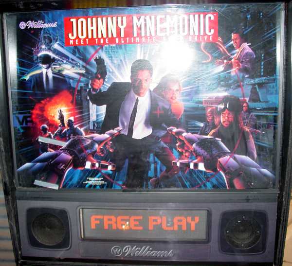 Johnny Mnemonic - Pinball Image