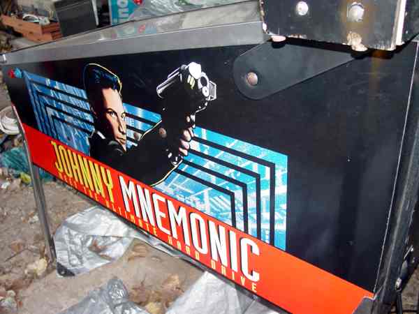 Johnny Mnemonic - Pinball Image