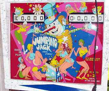 Jumping Jack Pinball By D. Gottlieb - Photo
