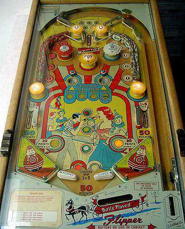 Kewpie Doll Pinball By D. Gottlieb - Photo
