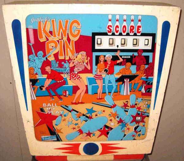 King Pin Pinball By D. Gottlieb - Photo