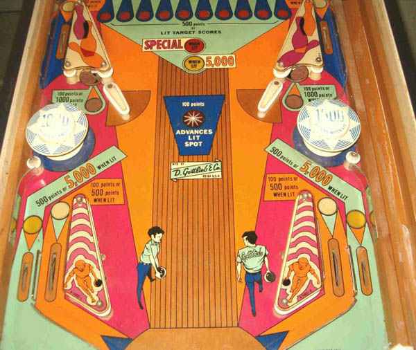 King Pin Pinball By D. Gottlieb - Photo