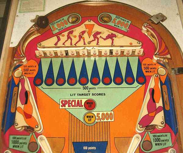 King Pin Pinball By D. Gottlieb - Photo
