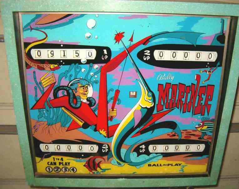 Mariner Pinball By Bally - Photo