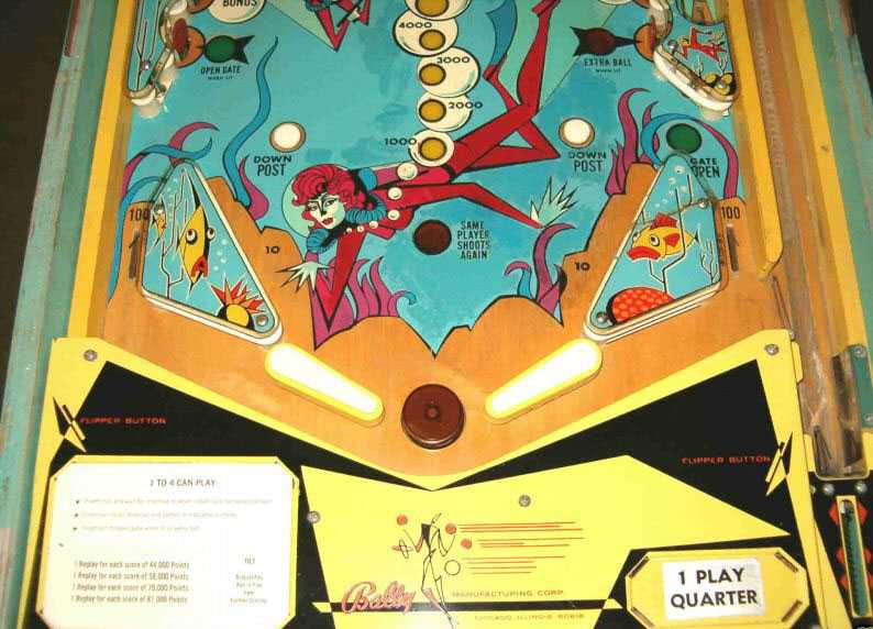 Mariner Pinball By Bally - Photo